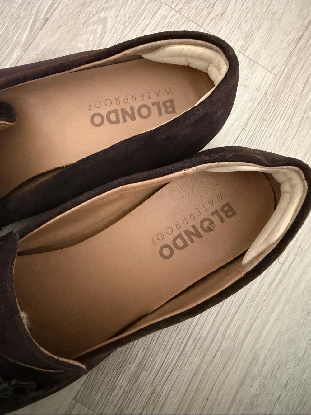 Blondo Men’s Brown Suede Slip-On Loafers